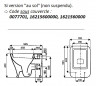 tapa de WC para inodoro SELLES Carat, blanco tapa de WC para inodoro SELLES Carat, blanco
