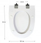 Toiletzitting SELLES Versailles, wit