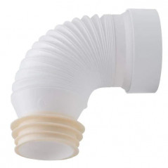 Pipe évacuation WC extensible 23 à 55 cm, diamètre 93, 100 et 110 mm