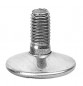 Set van 4 steunen voor M10 ronde of vierkante doosvoeten, van 8 tot 20 mm, D. 30 mm H. 32 mm
