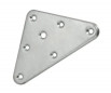 Montageplaat voor meubelpoot M8, B. 90 x D. 90 x 120 mm