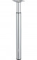 Pata de mesa y mueble, cilíndrica, ajustable de 300 a 500 mm, metal cromado gris Pata de mesa y mueble, cilíndrica, ajustable de 300 a 500 mm, metal cromado gris