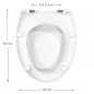 Aanpasbare witte zitting VITRA NORMUS WANDBEDIENING