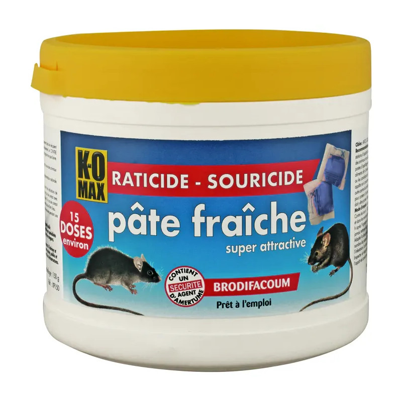 Raticide, souricide, super aantrekkelijke verse pasta 150 g