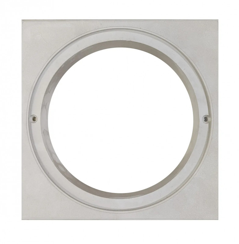 Flens voor Vitalia afschuimer 250x250mm, voor diameter rooster 22.7mm Flens voor Vitalia afschuimer 250x250mm, voor diameter rooster 22.7mm