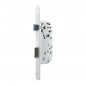 Mortise deadbolt lock, 135 mm case, 40 mm backset, 1/2 white turn Mortise deadbolt lock, 135 mm case, 40 mm backset, 1/2 white turn