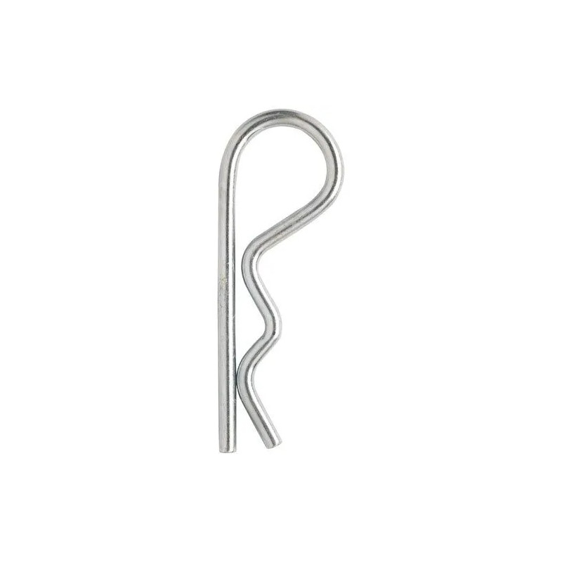 Verzinkt stalen bètastift diameter 2 mm lengte 44 mm, 6 stuks