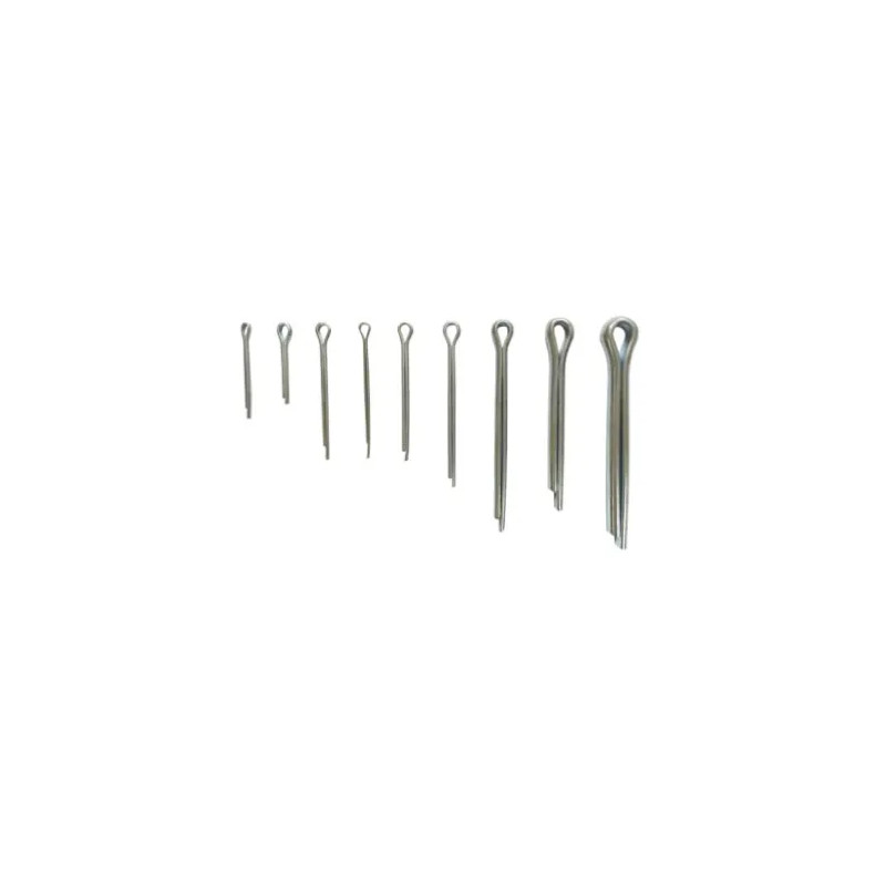 Splitpennen, verschillende diameters 1 tot 3 mm, 48 stuks