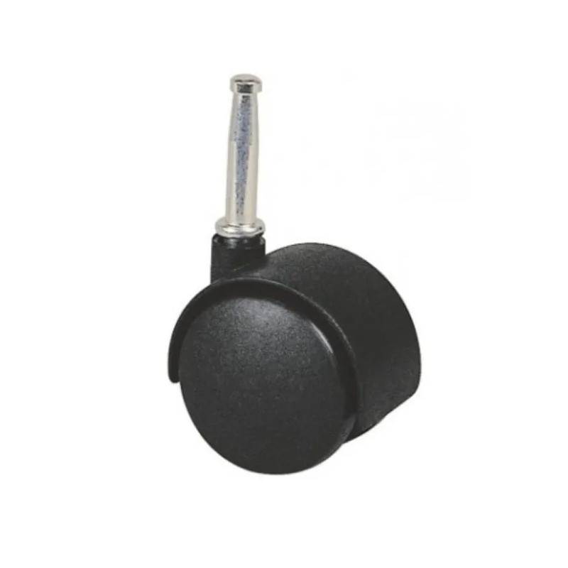 TWINY zwenkwiel D. 50 mm met houtdop van 40 mm, hoogte 59 mm