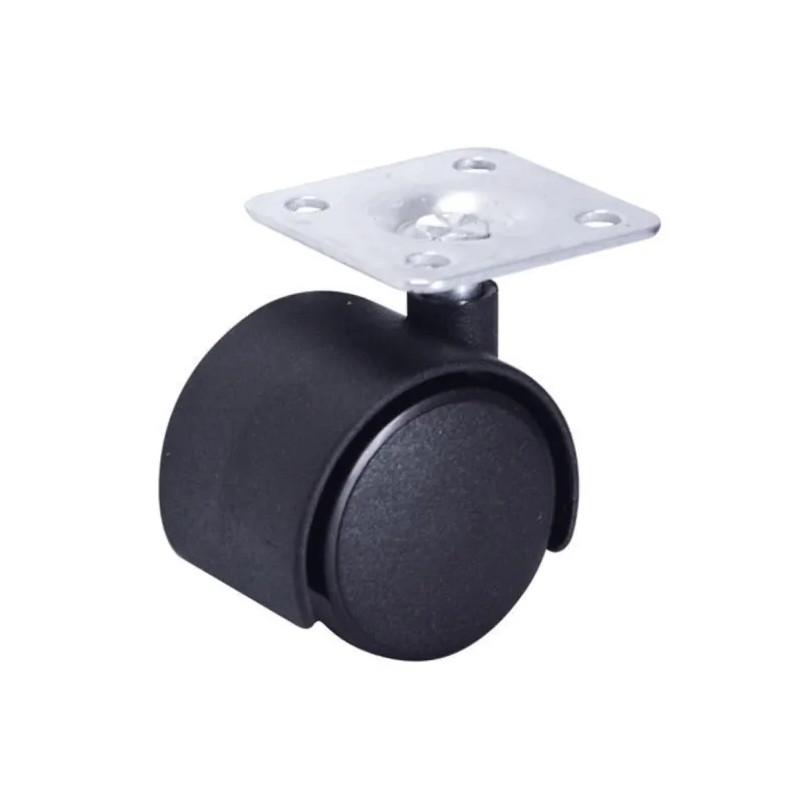TWINY-wiel met zwenkvoet 35 mm diameter, 48 mm hoog