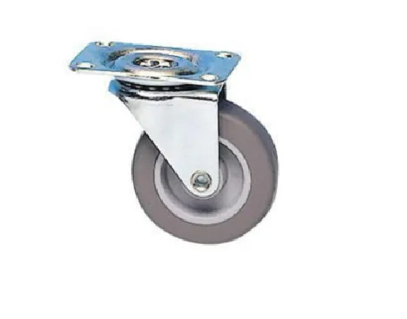 Castor MINIROL D. 42 mm with swivel plate, height 54 mm