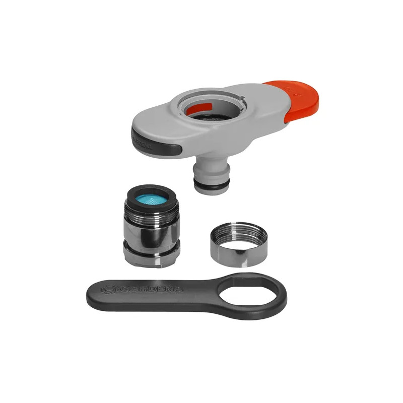 Universele adapter voor binnenkranen