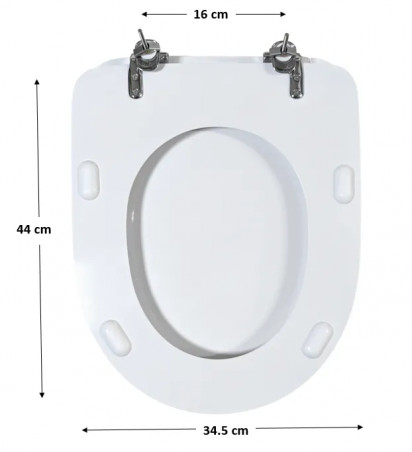 Abattant de WC de marque JACOB DELAFON, modèle ALTAIR.