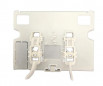 Onderstel/arm/moer voor INGENIO SIAMP bedieningsplaat