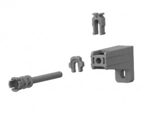 Kit de vis, visserie pour bati-support INGENIO autoportant SIAMP