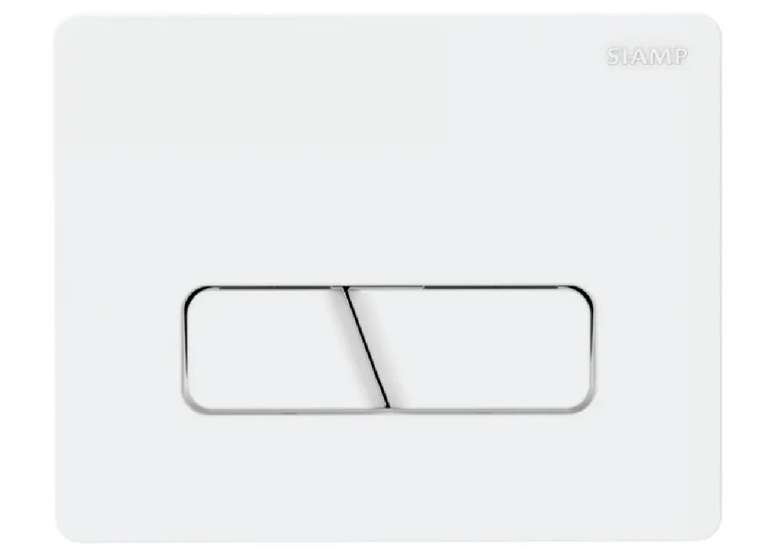 CUT bedieningsplaat, wit INGENIO SIAMP