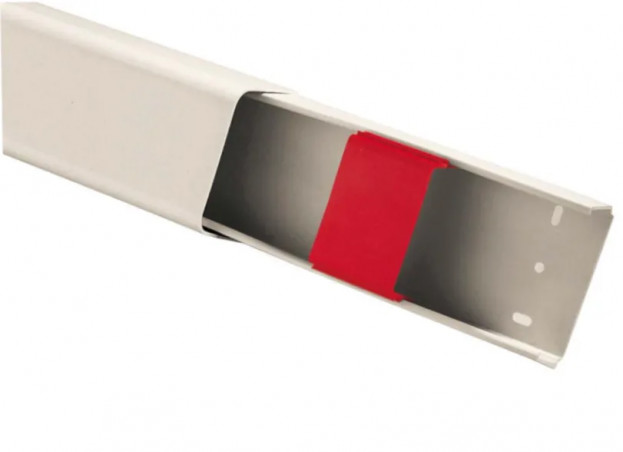 Goulotte pour tuyau de condensation H30xL35 mm, 2 mètres