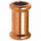 Koperen krimpkous, diameter 12 mm