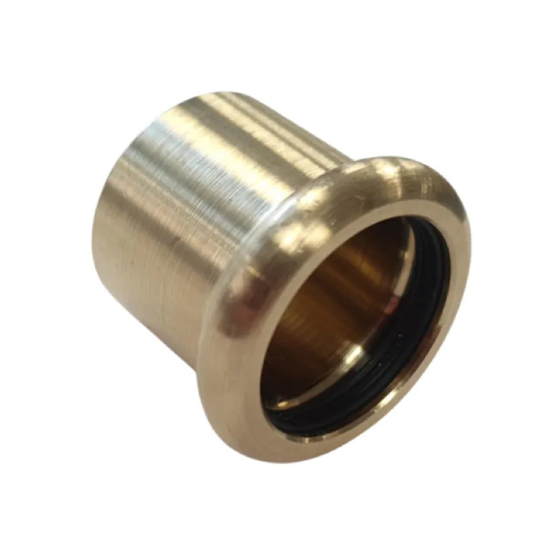 Koperen krimpplug, diameter 12 mm