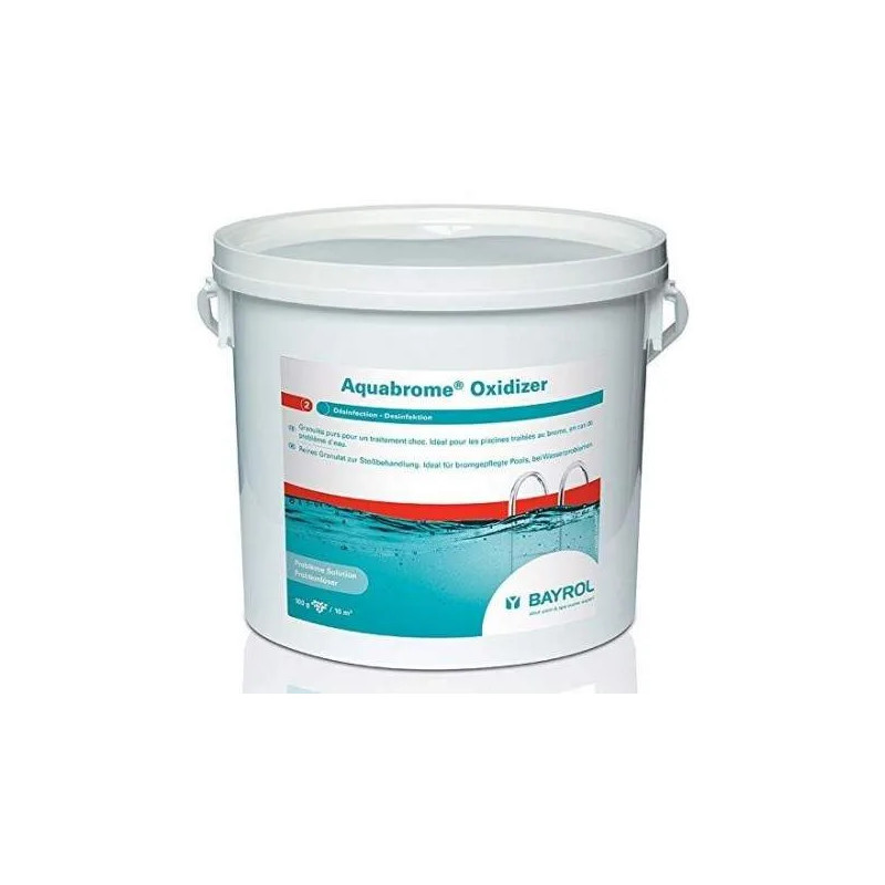 Schokbromine 5kg Aquabrome oxidatiemiddel.