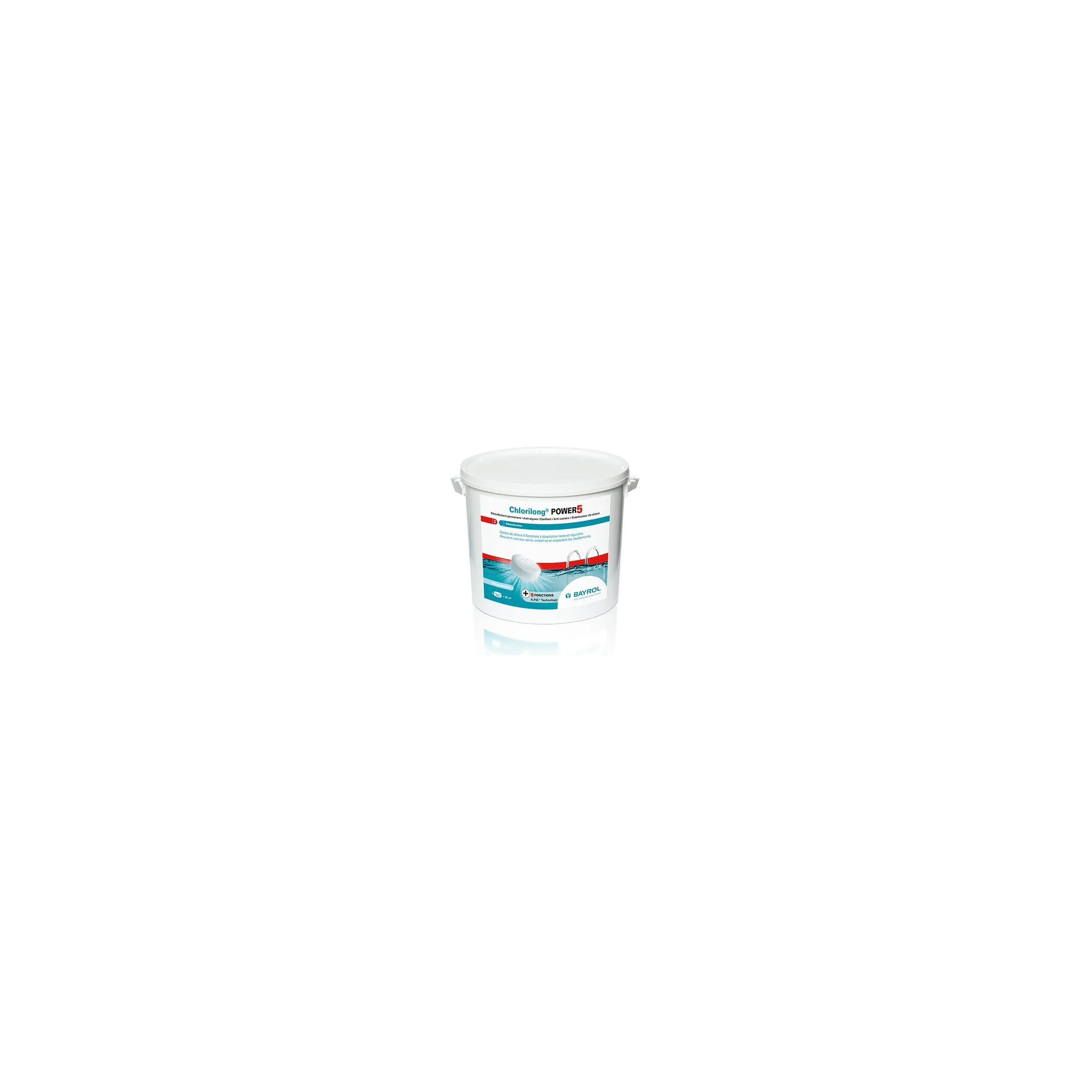 Clorilong potenza 5, 10Kg Bayrol