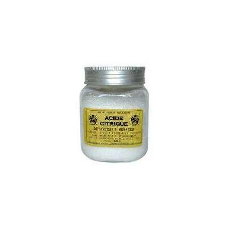 Acide citrique, détartrant ménager, boite de 300g, Dousselin.