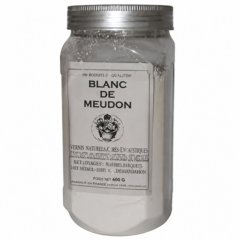 Blanc de Meudon, scatola da 600g, Dousselin. Blanc de Meudon, scatola da 600g, Dousselin.