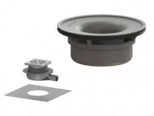 Tasse de bonde pour siphon de douche Kessel Ultraflat 54