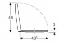 Geberit RENOVA asiento blanco o Selles ROYAN, o Allia Prima con descenso lento Geberit RENOVA asiento blanco o Selles ROYAN, o Allia Prima con descenso lento