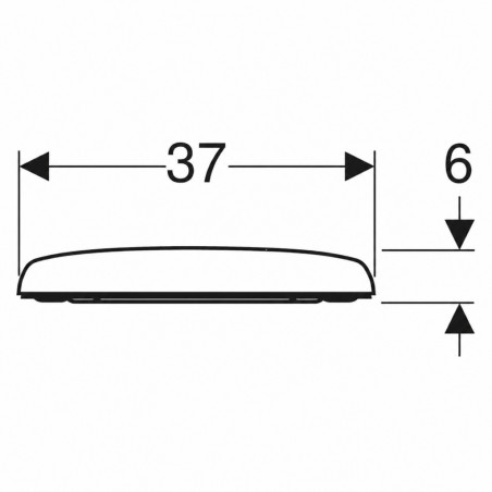 Sitzring Weiß Selles ROYAN, oder Allia Prima Rimfree, Prima 6, Prima Multi, Prima SH und SH Hochsitz Verlangsamte Absenkung S001