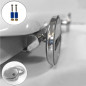 Sedile per wc SELLES Yoko 2, bianco Sedile per wc SELLES Yoko 2, bianco