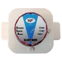 Regulador de presión de seguridad - DSB 1 1.3 kg/h - Gurtner - Référence fabricant : 14795.3