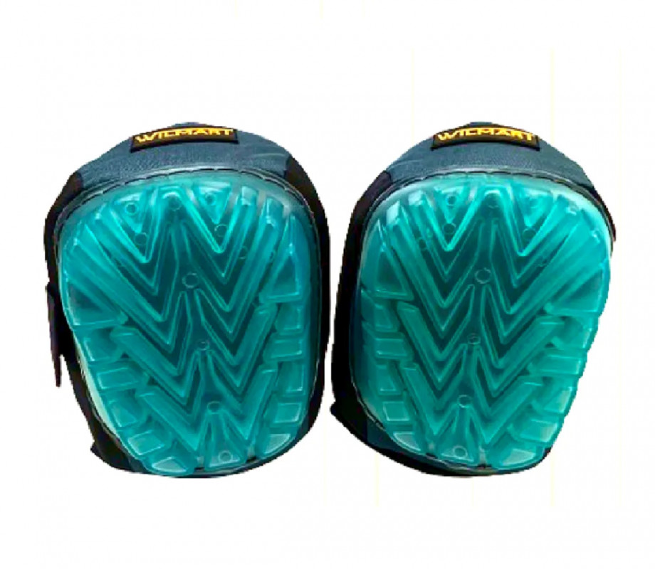 Rodilleras, protectores de rodillas de poliuretano azul reforzado Rodilleras, protectores de rodillas de poliuretano azul reforzado