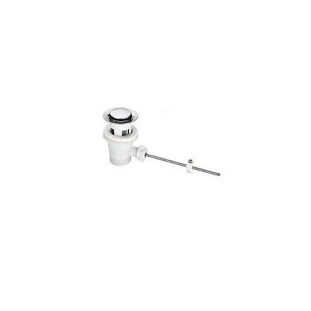 Piletta per lavabo in ottone cromato