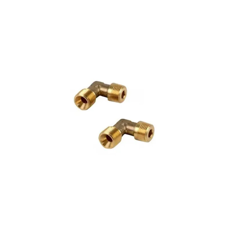 3/8 conical male fuel oil nipple, 3/8 flat, 2 pieces 3/8 conical male fuel oil nipple, 3/8 flat, 2 pieces