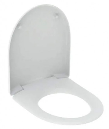 White toilet seat GEBERIT Renova for SELLES Royan and Allia Prima