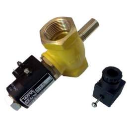 Solenoid valve, 26x34 - 220V (manual) - Gurtner - Référence fabricant : 20819