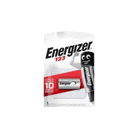 Miniaturbatterie CR123, 3V Lithium.