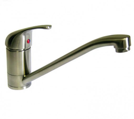 Anjoumix Brushed Nickel Sink Mixer