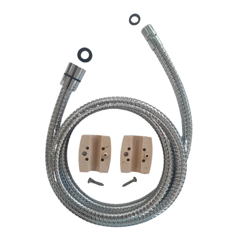 1,50 m doucheslang voor 15x21 vrouwelijke en 15x100 mannelijke keukenkranen