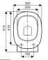 ALLIA Naos toiletzitting, GINORI 500 Well, wit