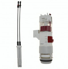 Mecanismo de inodoro suspendido de doble volumen para cisterna empotrada NICOLL INEO