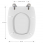 DOLOMITE toiletzitting, Fleo model