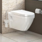 Aanpasbare witte zitting VITRA S50