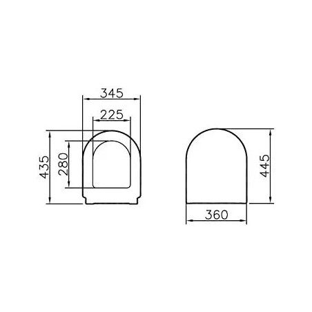 Weißer Sitz, passend für VITRA S50