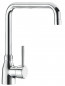 Mechanische gootsteenmengkraan, draaibare uitloop 200 mm