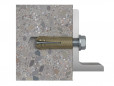 Messing expansiedeuvel 6x22 met metrische draad, 10 stuks