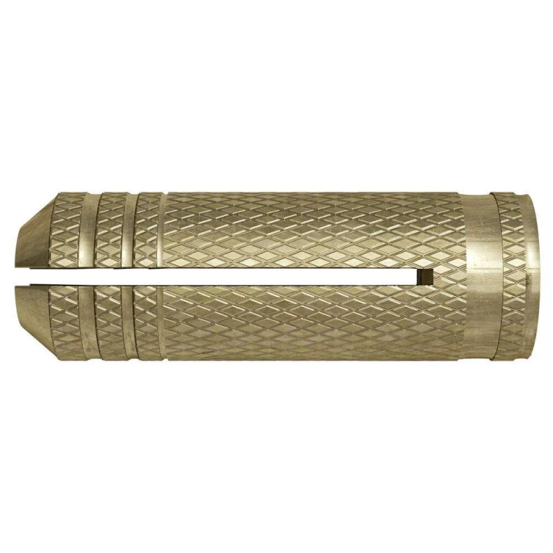 Taco de expansión de latón 8x28 con rosca métrica, 10 piezas Taco de expansión de latón 8x28 con rosca métrica, 10 piezas