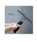 Douchewisser van verchroomd messing en lux rubber