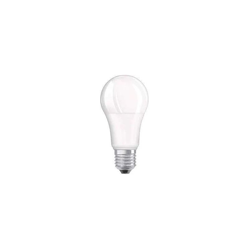 Standaard matte E27 LED lamp, 8,5W, warm wit.